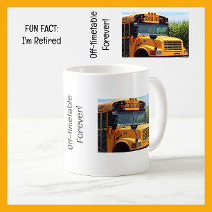 Spaß, dass ich ein Schulbusfahrer bin, der lustig  Kaffeetasse