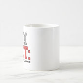 Spaß, dass ich hier nicht arbeite Spaß Sprichwort Kaffeetasse (Mittel)