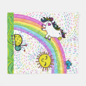 Spaß-Decke Fleecedecke (Vorderseite (Horizontal))