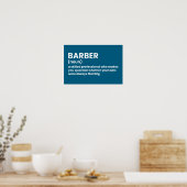 Spaß-Definition-Poster Poster (Küche)