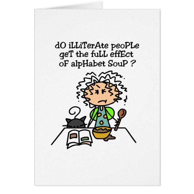 Spaß der Analphabeten (Vorne)