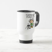 Spaß der Analphabeten Reisebecher (VorderseiteRechts)