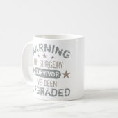 Spaß der angesagten Operation aktualisiert Kaffeetasse (Vorderseite Links)