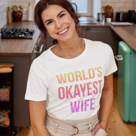 Spaß der besten Ehefrau der Welt T-Shirt