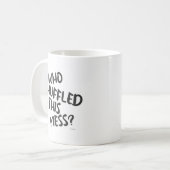 Spaß, der das Motto des Matrosen-Spielers durchein Kaffeetasse (Vorderseite Links)