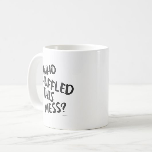 Spaß, der das Motto des Matrosen-Spielers durchein Kaffeetasse (Vorderseite Links)