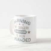 Spaß der Foot-Operation aktualisiert Kaffeetasse (Vorderseite Links)