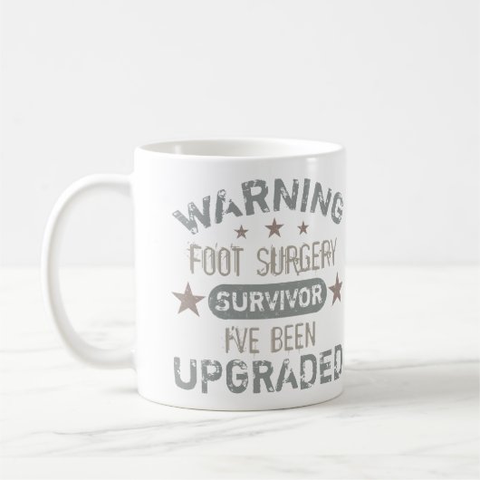 Spaß der Foot-Operation aktualisiert Kaffeetasse (Links)