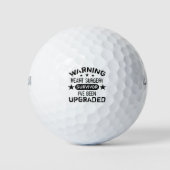 Spaß der Herz-Operation aktualisiert Golfball (Vorderseite)