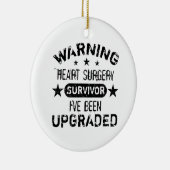 Spaß der Herz-Operation aktualisiert Keramik Ornament (Rechts)
