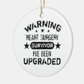 Spaß der Herz-Operation aktualisiert Keramik Ornament (Links)