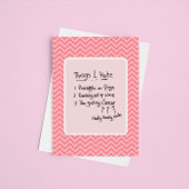 Spaß der Krebsdiagnose Karte