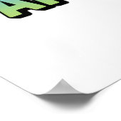 Spaß der künstlichen Intelligenz Poster (Ecke)