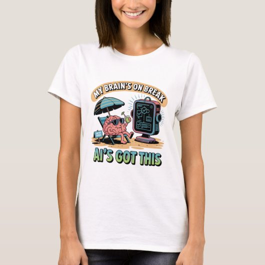 Spaß der künstlichen Intelligenz T-Shirt (Vorderseite)