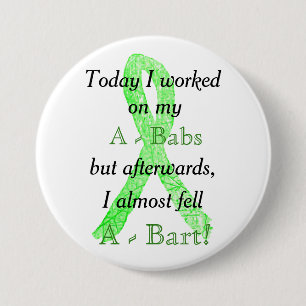 Spaß der Lyme-Krankheit Button