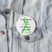 Spaß der Lyme-Krankheit Button (Beispiel)