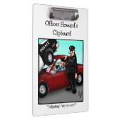 Spaß der Nationalpolizei-Woche Klemmbrett (Rechts)