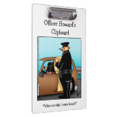 Spaß der Nationalpolizei-Woche Klemmbrett (Rechts)