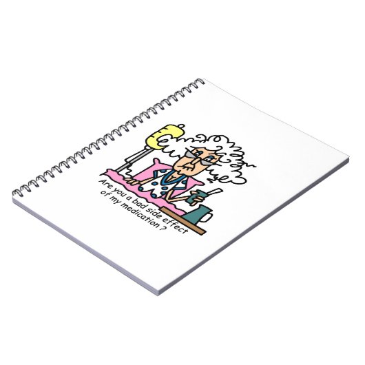 Spaß der Nebenwirkungen Notizblock (Linke Seite)