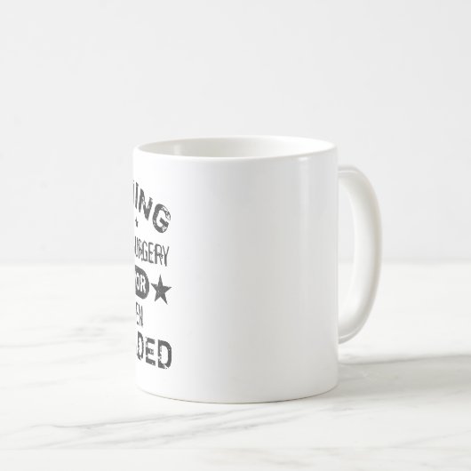 Spaß der SchulterOperation aktualisiert Kaffeetasse (VorderseiteRechts)