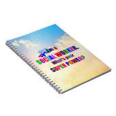 Spaß der Sozialarbeiter Notizblock (Rechte Seite)