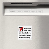 Spaß der Wahlen 2024 Magnet (In Situ (Geschirrspüler))