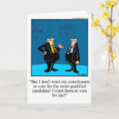 Spaß der Wahlgrüßkarte Karte (Gelbe Blume)