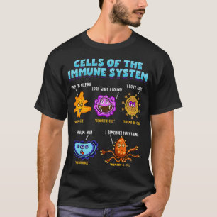 Spaß der Zellen der Biologie des Immunsystems T-Shirt