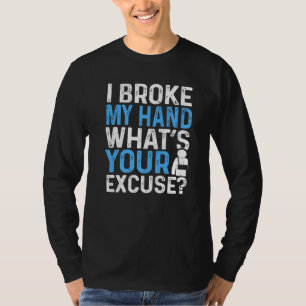 Spaß der zerbrochenen Hand Erholung gebrochen Han T-Shirt