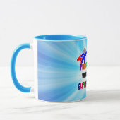 Spaß des Apothekers, farbig Tasse (Links)