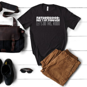 Spaß des glücklichen Ersten Vaters T-Shirt