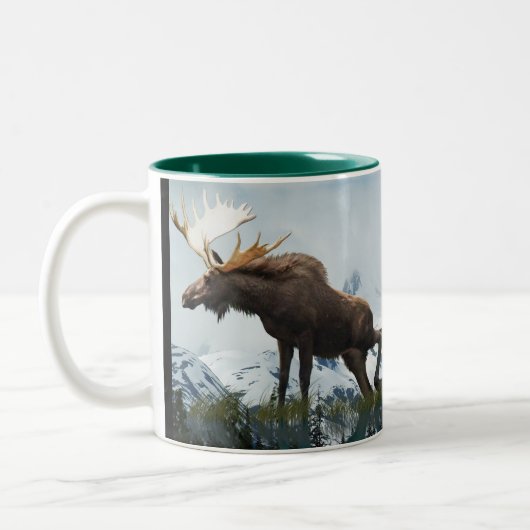 Spaß Design für das Kind in uns allen! Zweifarbige Tasse (Links)