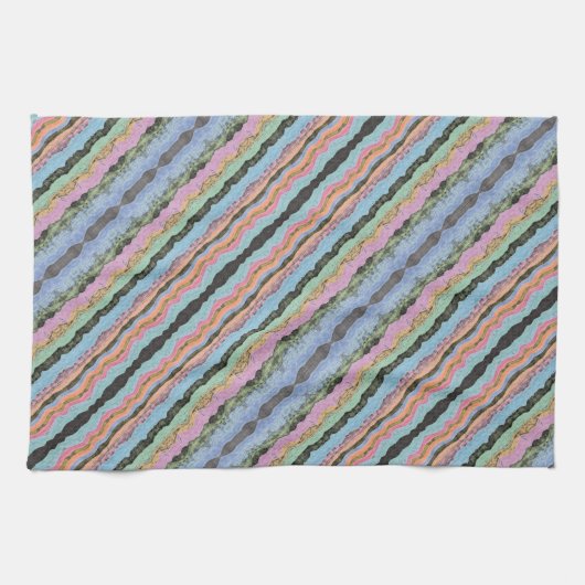 Spaß Designer-Farben Geschirrtuch (Horizontal)