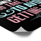 Spaß Diabetes Bewusstsein Geschenk Niedliche Diabe Poster (Ecke)