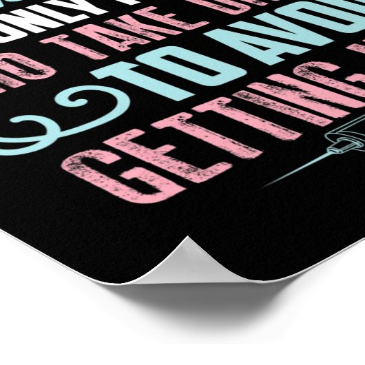 Spaß Diabetes Bewusstsein Geschenk Niedliche Diabe Poster (Ecke)