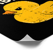 Spaß Diabetes Bewusstsein I Duck Fiabetes I Cool R Poster (Ecke)