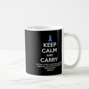 Spaß Diabetiker Behielt Ruhe Typ 1 Typ 2 Diabetes  Kaffeetasse
