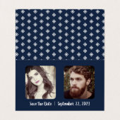 Spaß "Diese Kinder" Foto Save the Date Karte (Innenseite Aufgefaltet)