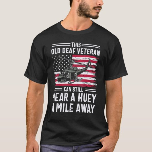 Spaß dieser alten Deaf Veteran kann immer noch ein T-Shirt (Vorderseite)