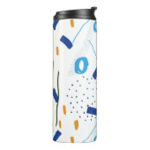 Spaß Doodding Künstlerische Zusammensetzung Nr. 3  Thermosbecher (Nach links gedreht)