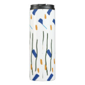 Spaß Doodding Künstlerische Zusammensetzung Nr. 3  Thermosbecher (Rückseite)