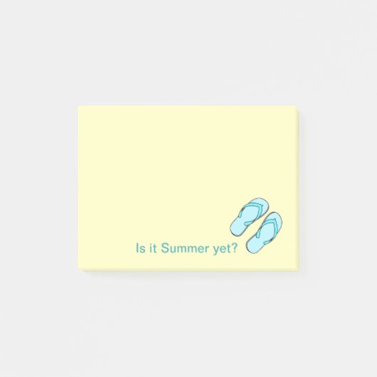 Spaß drehen Reinfälle Sommer-dennoch Posten-it® Post-it Klebezettel (Vorderseite)