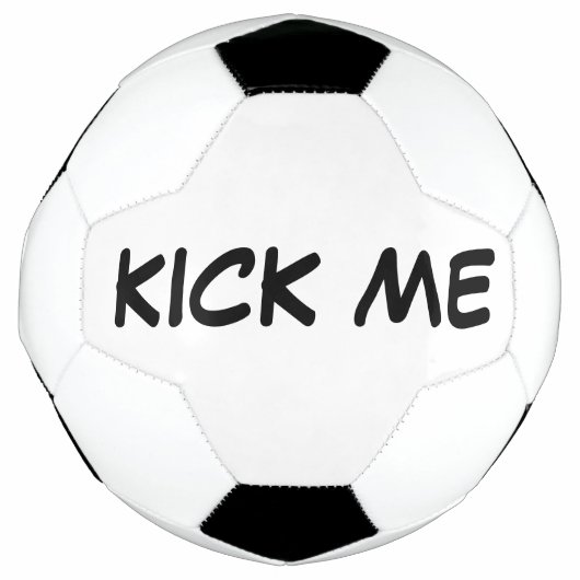 Spaß Dummkopf hat mich geknickt Fußball (Vorderseite)