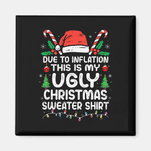 Spaß durch Inflation Das ist mein Uganda zu Weihna Magnet