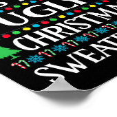 Spaß durch Inflation Das ist mein Uganda zu Weihna Poster (Ecke)