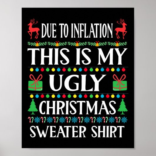 Spaß durch Inflation Das ist mein Uganda zu Weihna Poster (Vorne)