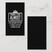  Spaß-Eigner von Funny Boat Visitenkarte (Vorne/Hinten)