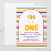 Spaß, Einer zu sein Einladung (Vorne/Hinten)