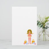 Spaß-Einkauf themenorientiert Briefpapier (Stehend Vorderseite)