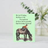 Spaß-Einladung, ein Party KY Kentucky Derby zu Einladung (Stehend Vorderseite)